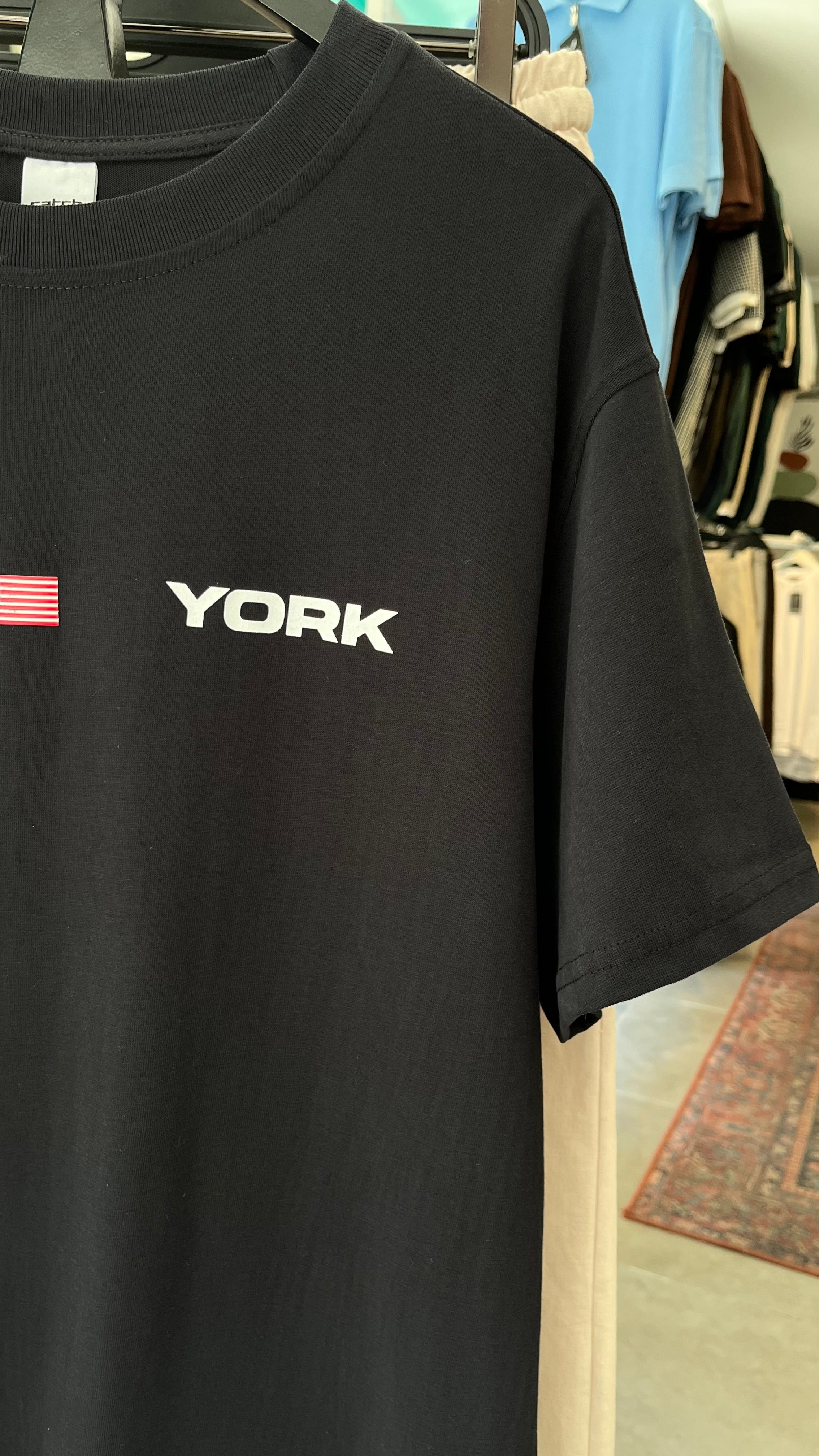 Oversize NewYork Siyah Tshirt – Siyah 9274