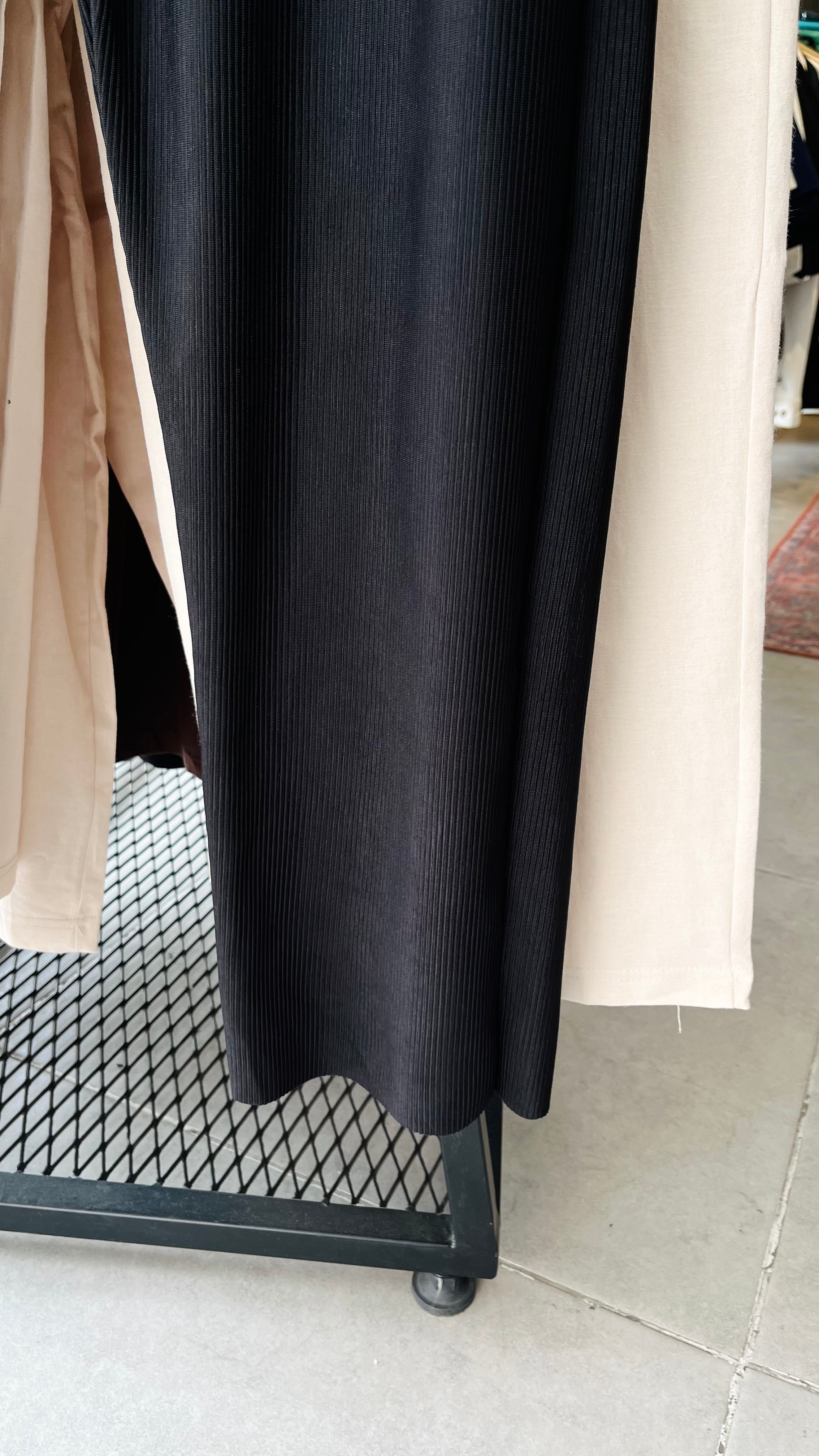 Baggy Fitilli Pantolon - Siyah 6141