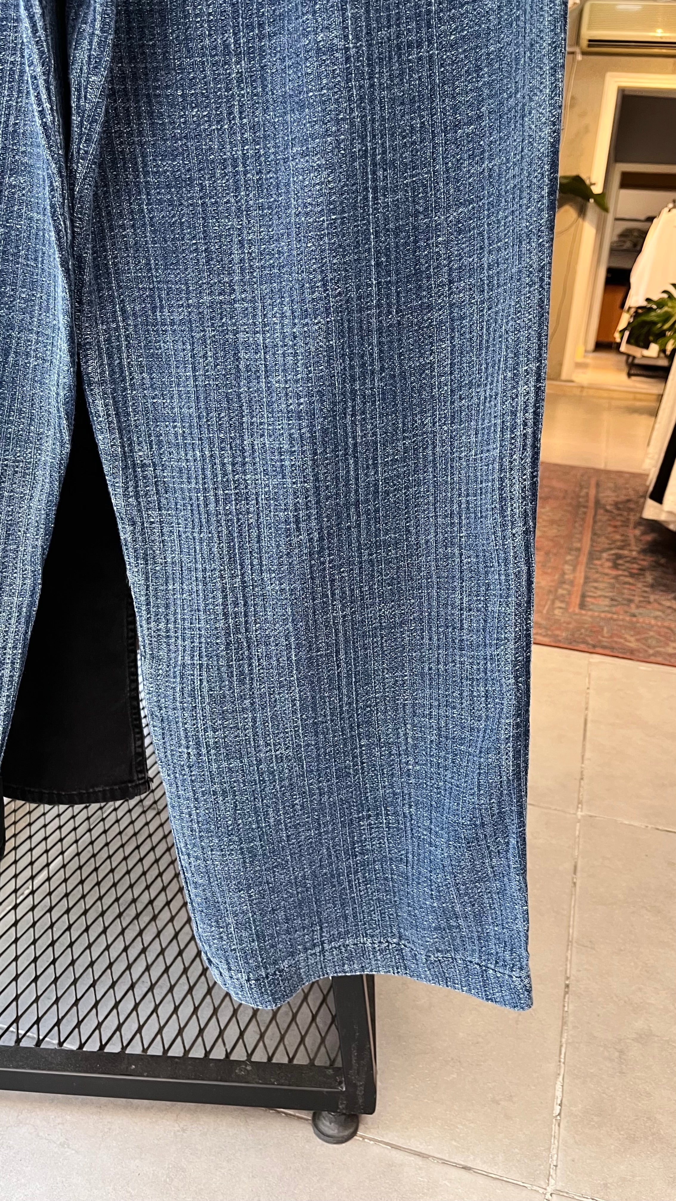 Baggy Ekstra Bol Mavi Denim Pantolon 6230