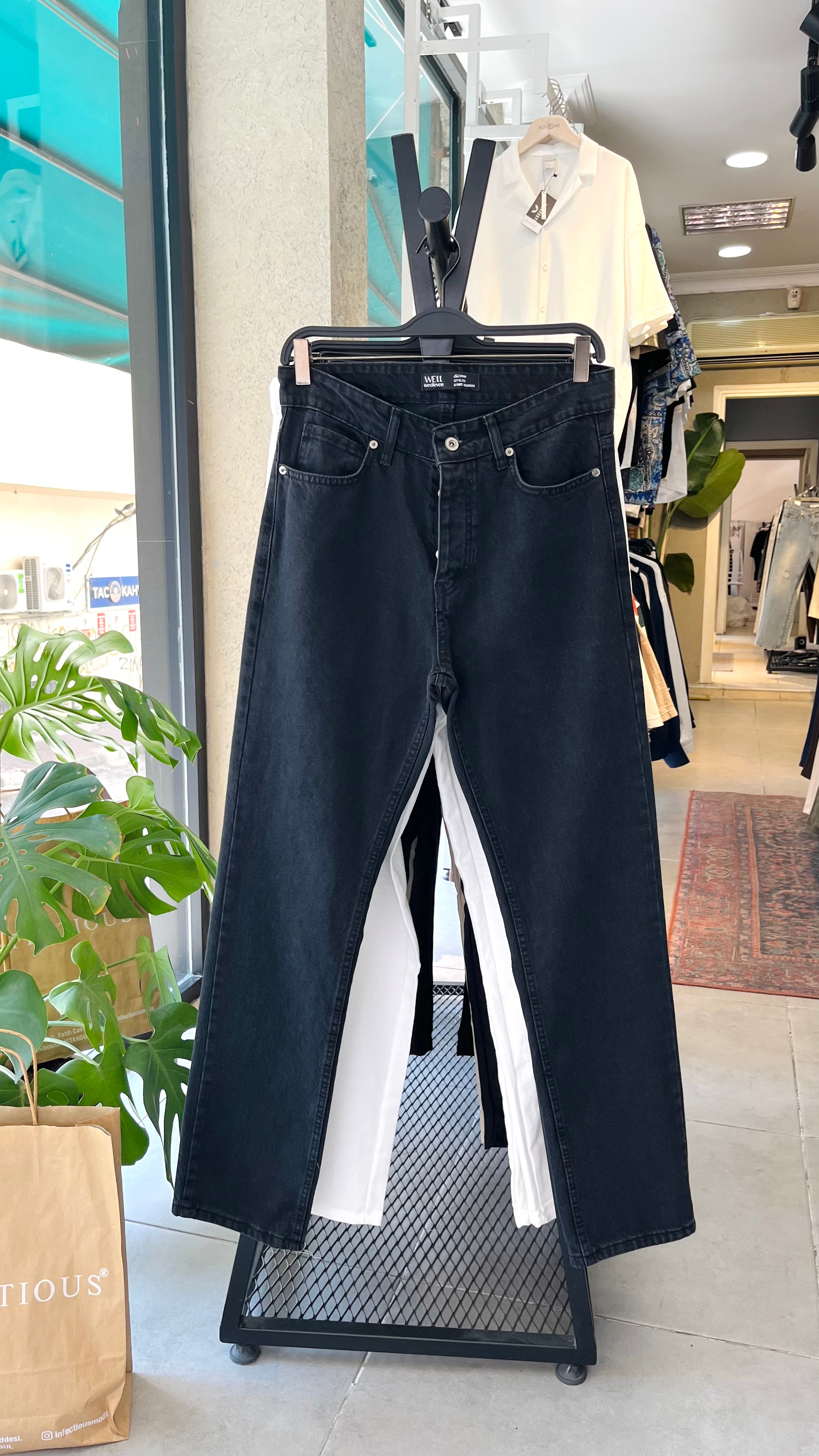 Regular Siyah Jean 3216