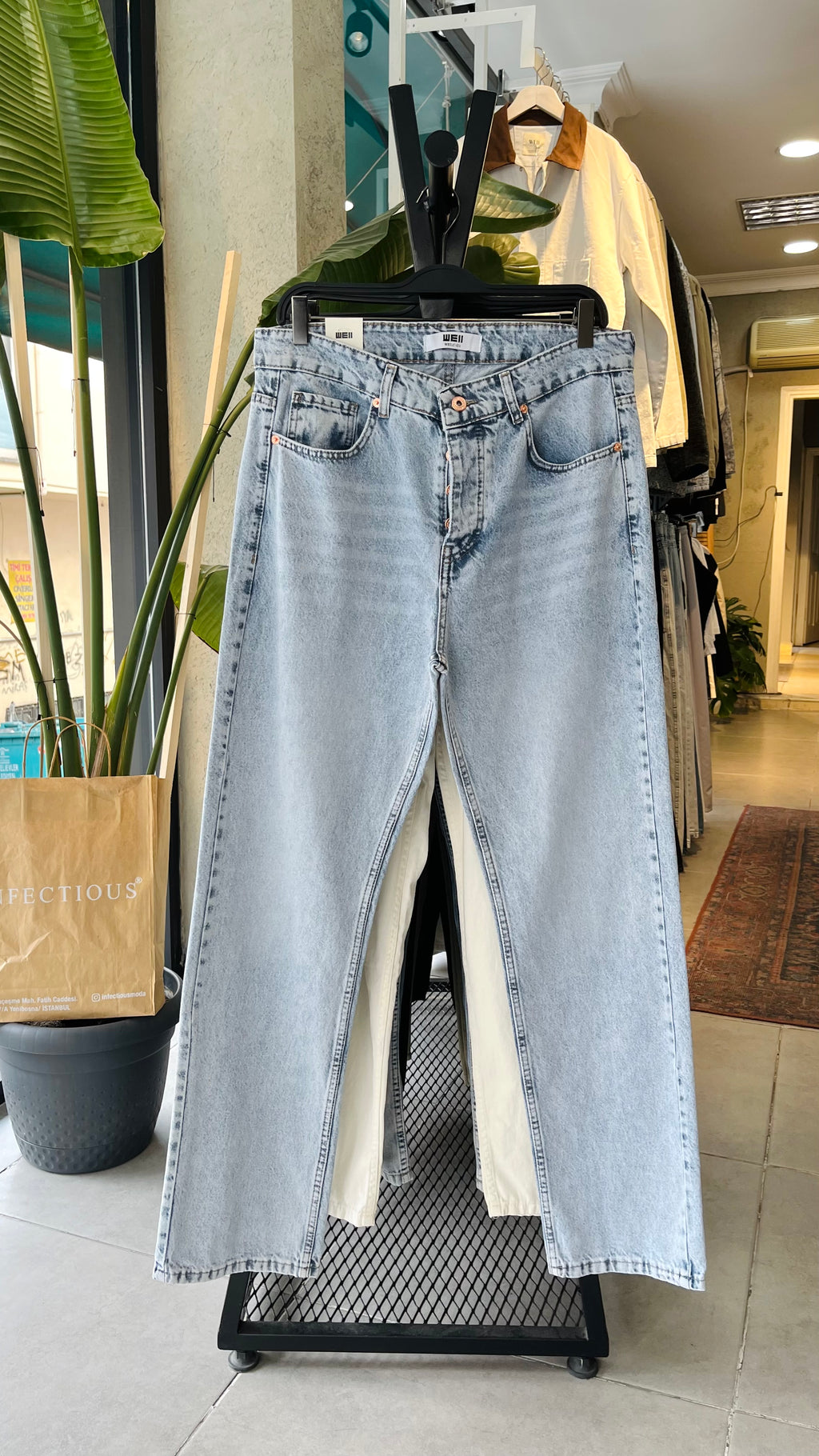 Baggy Açık Mavi Jean 3333