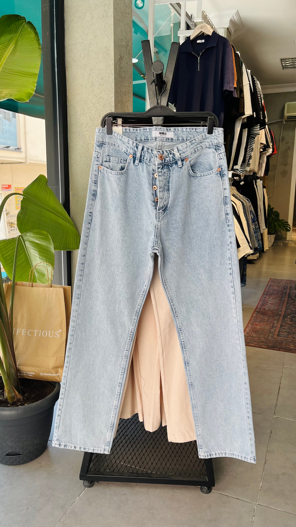 Baggy Buz Mavisi Jean 3302