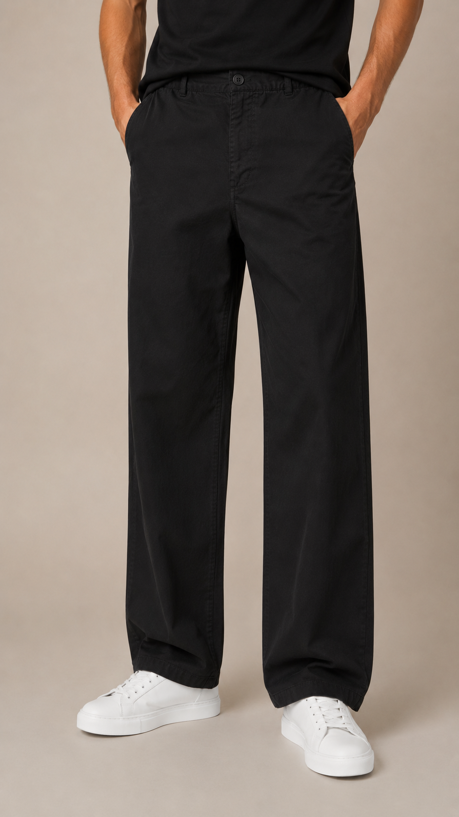 Baggy Siyah Pantolon 6193