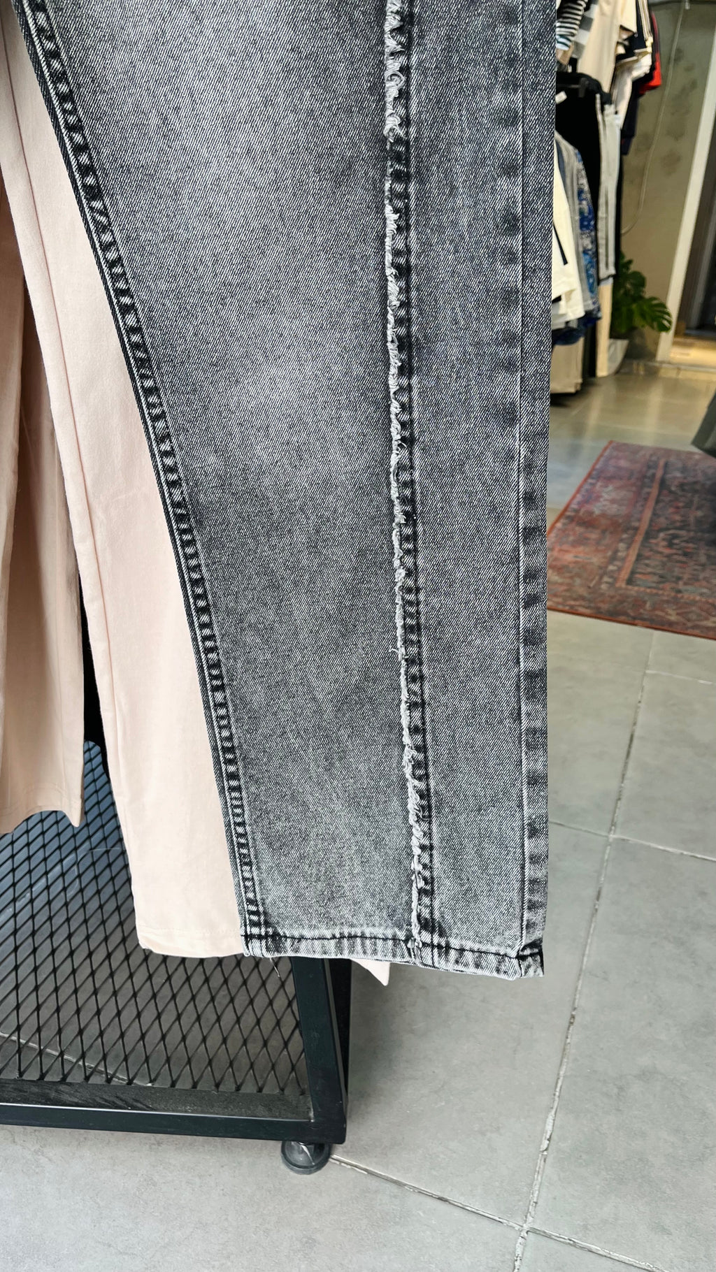 Skater Koyu Gri Jean 3306