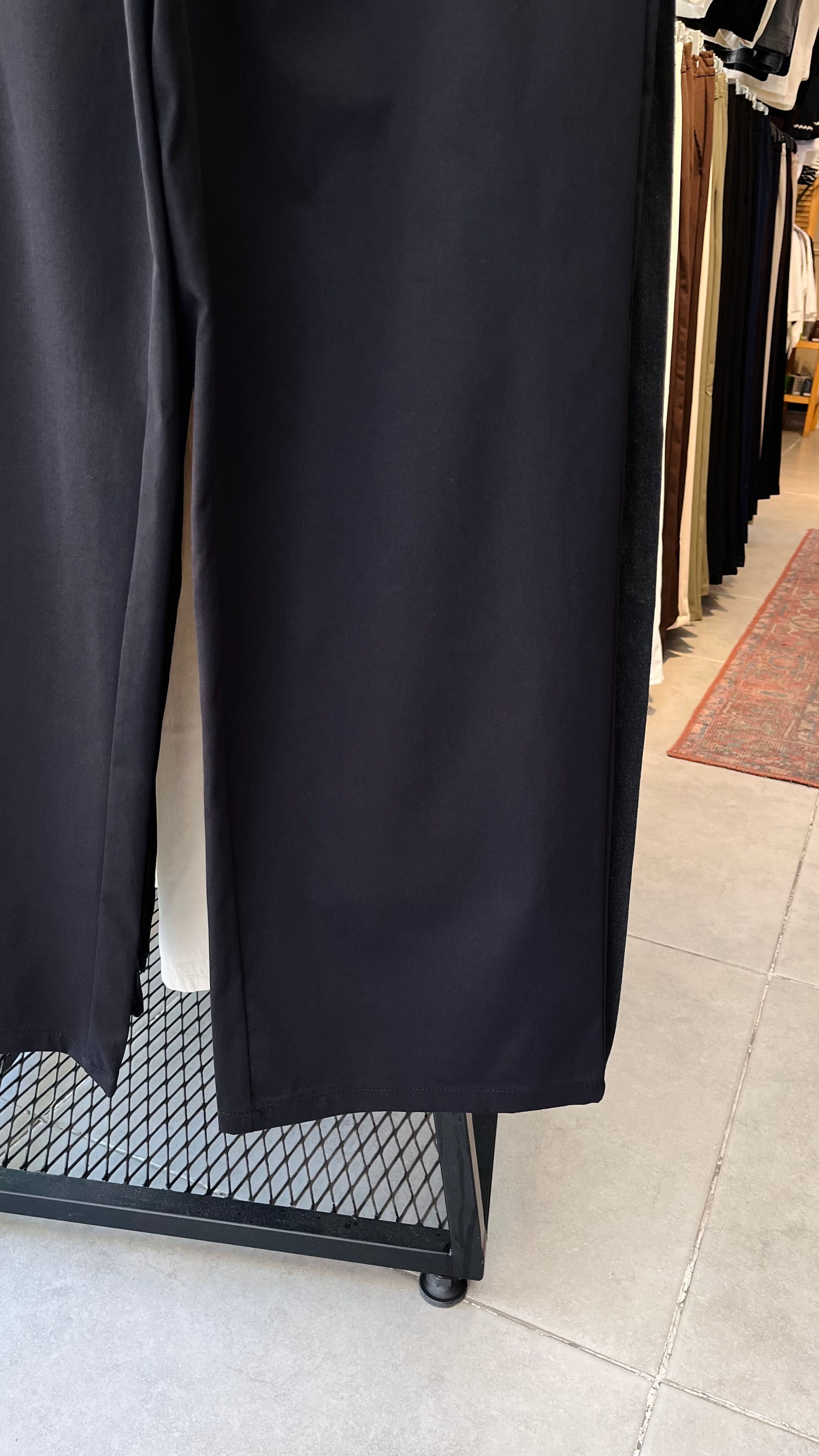 Baggy Ekstra Bol Siyah Pantolon 6219