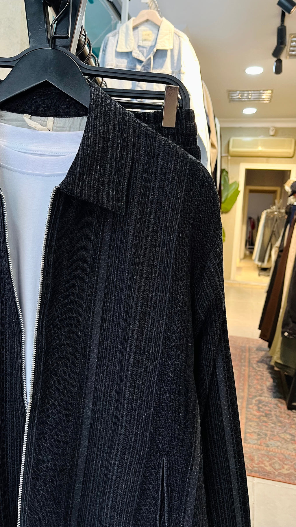 Mevsimlik Siyah Ceket Pantolon Takım 1001