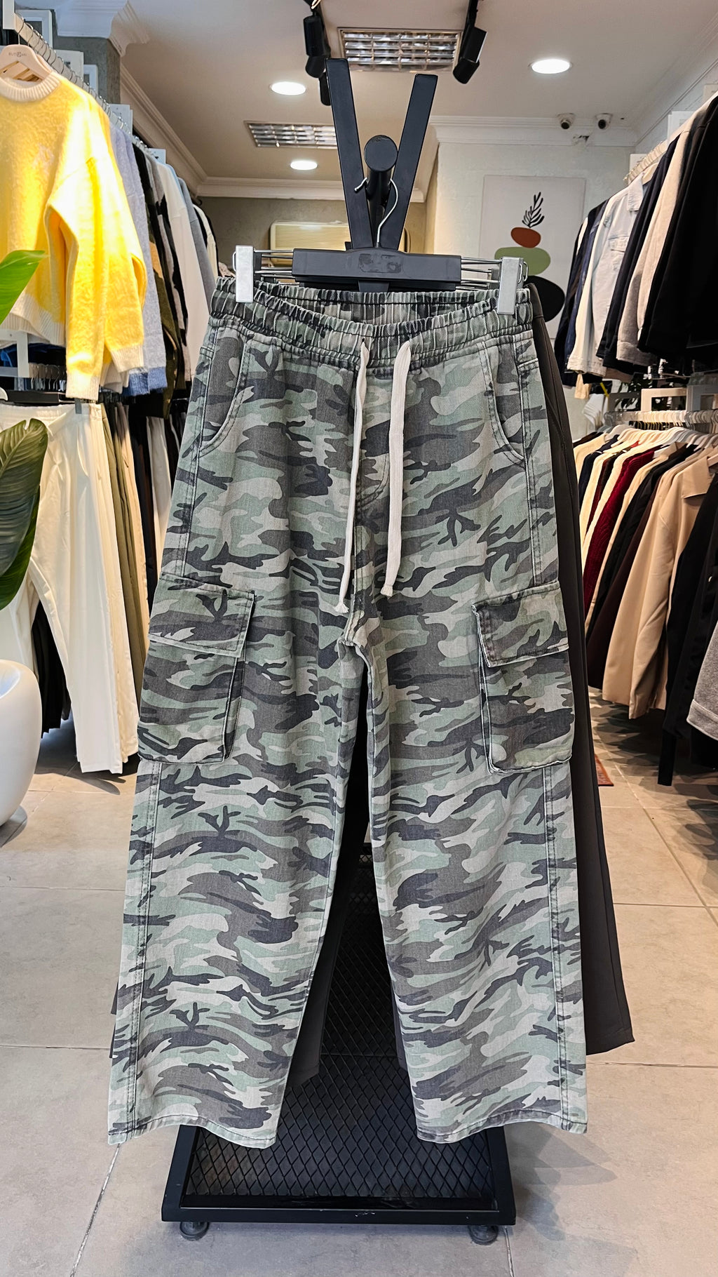 Baggy Kamuflaj Kargo Pantolon 6253