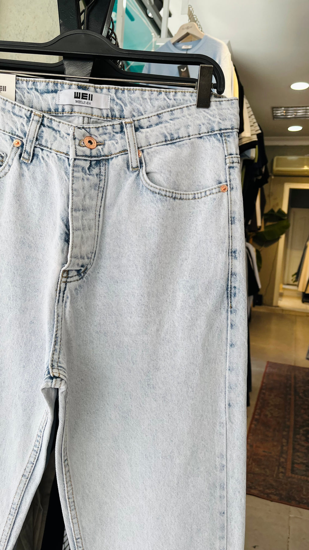 Baggy Açık Mavi Jean 3339