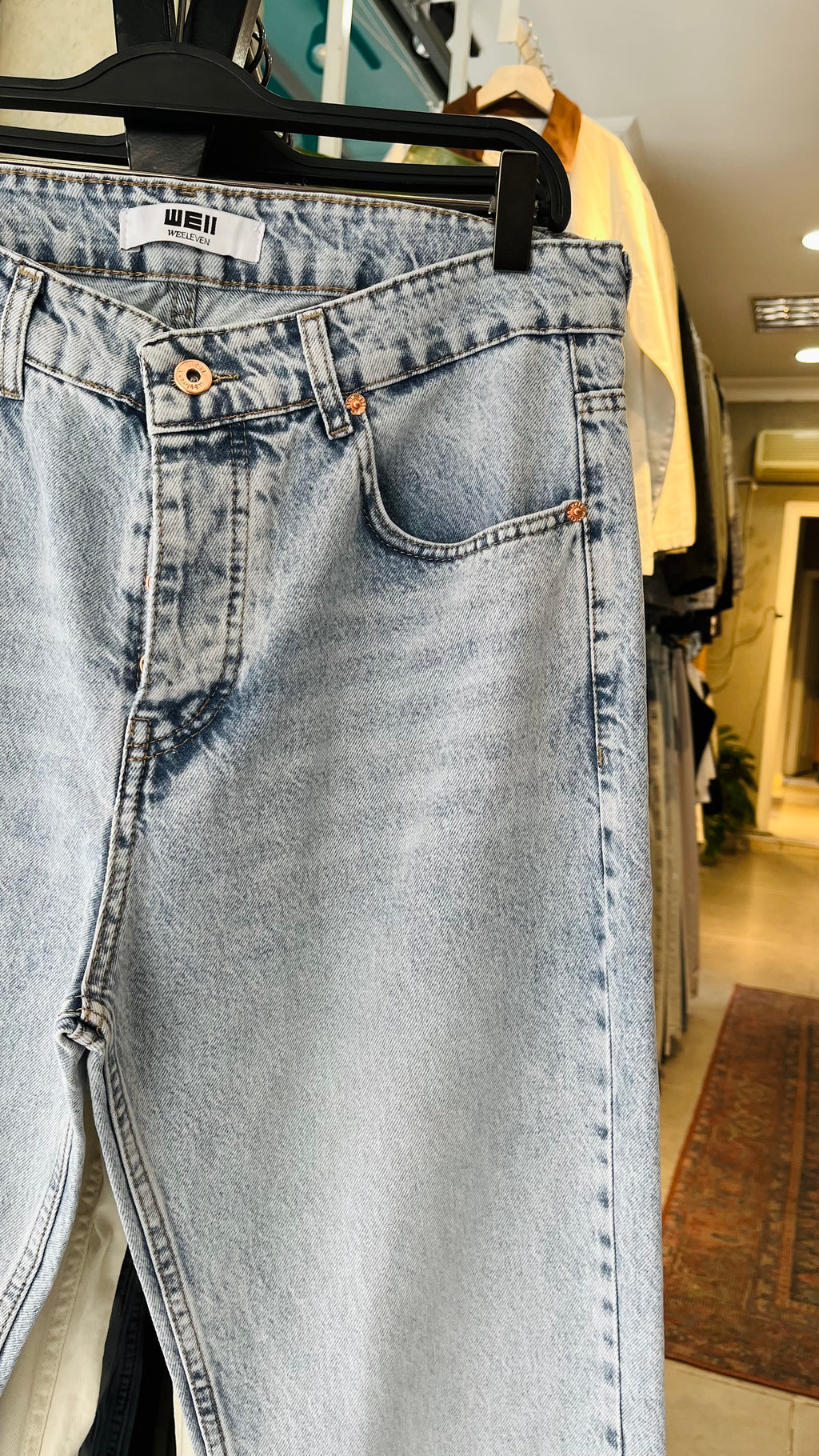 Baggy Açık Mavi Jean 3333