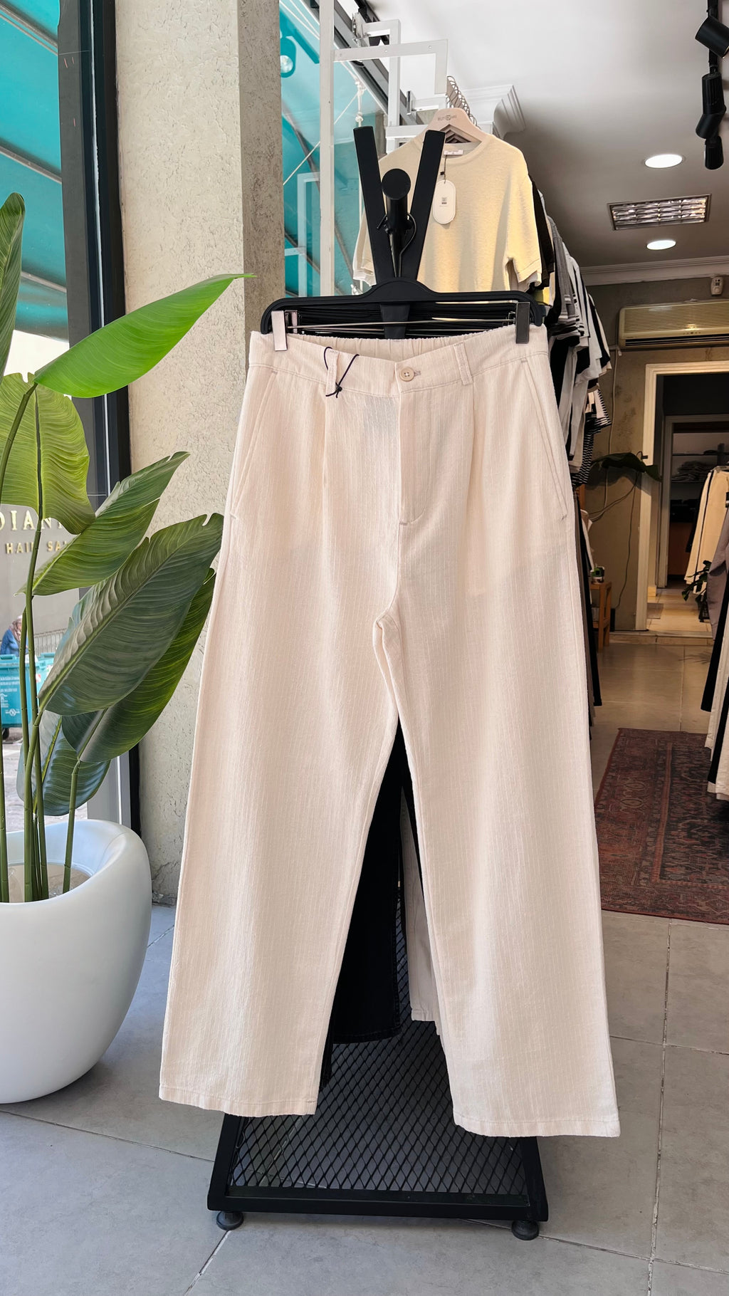 Baggy Bej Pantolon 6226