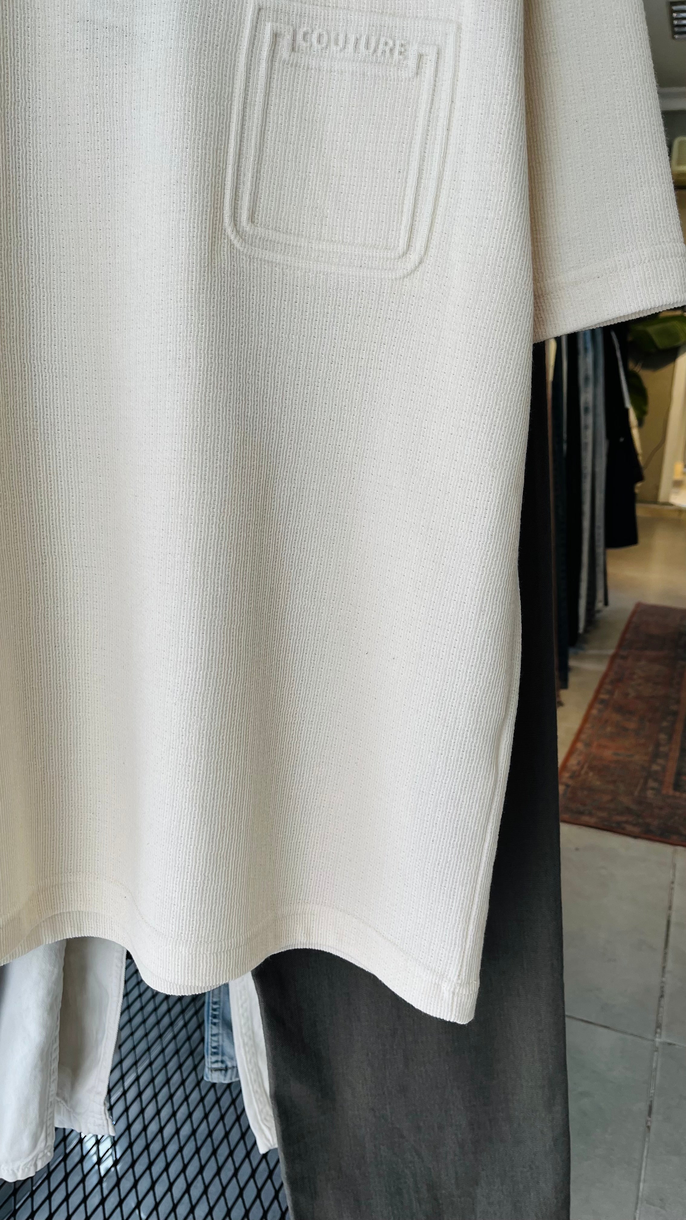 Oversize Bej Tshirt 9363