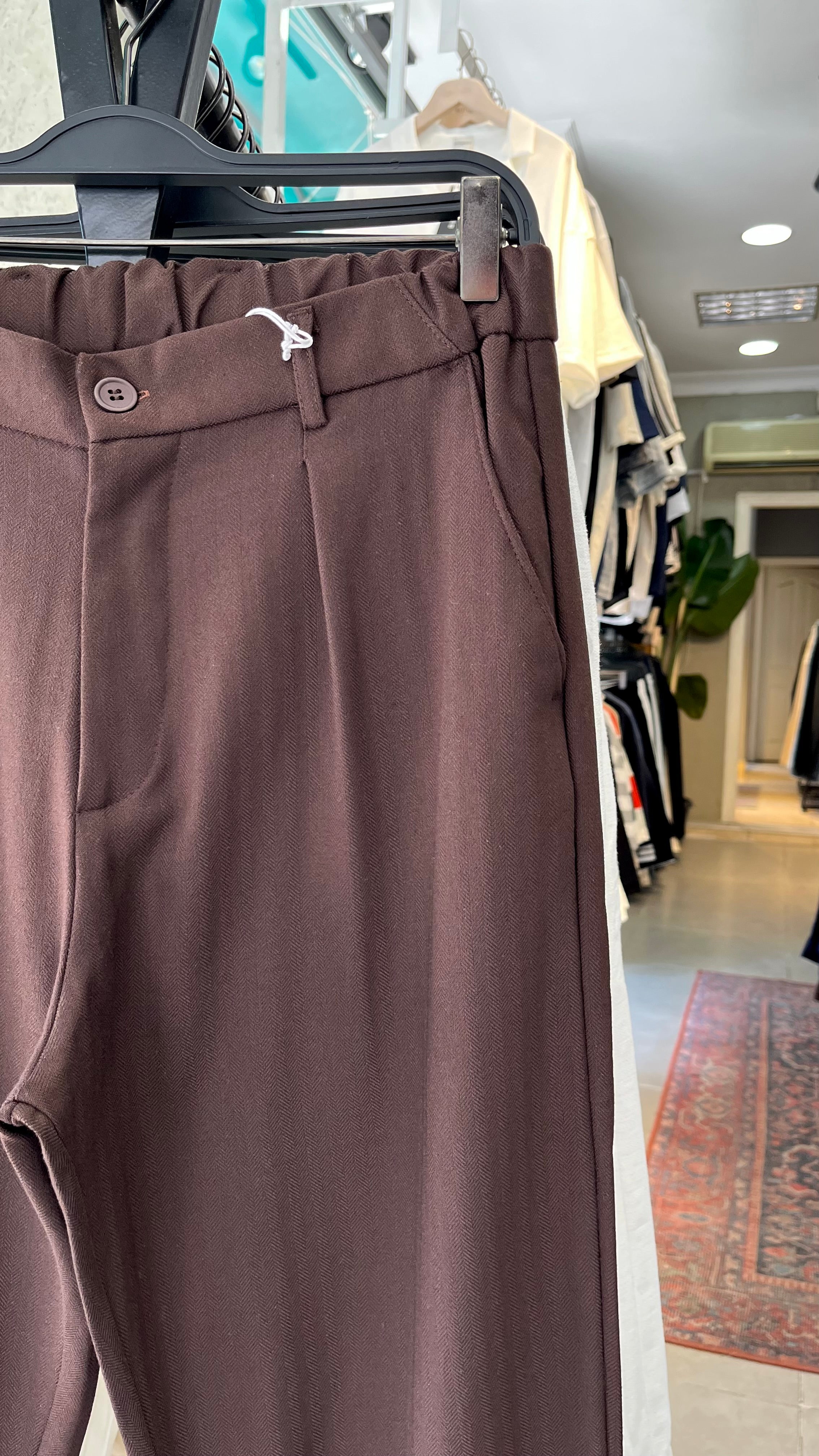 Erkek Baggy Pantolon – Kahverengi 6137