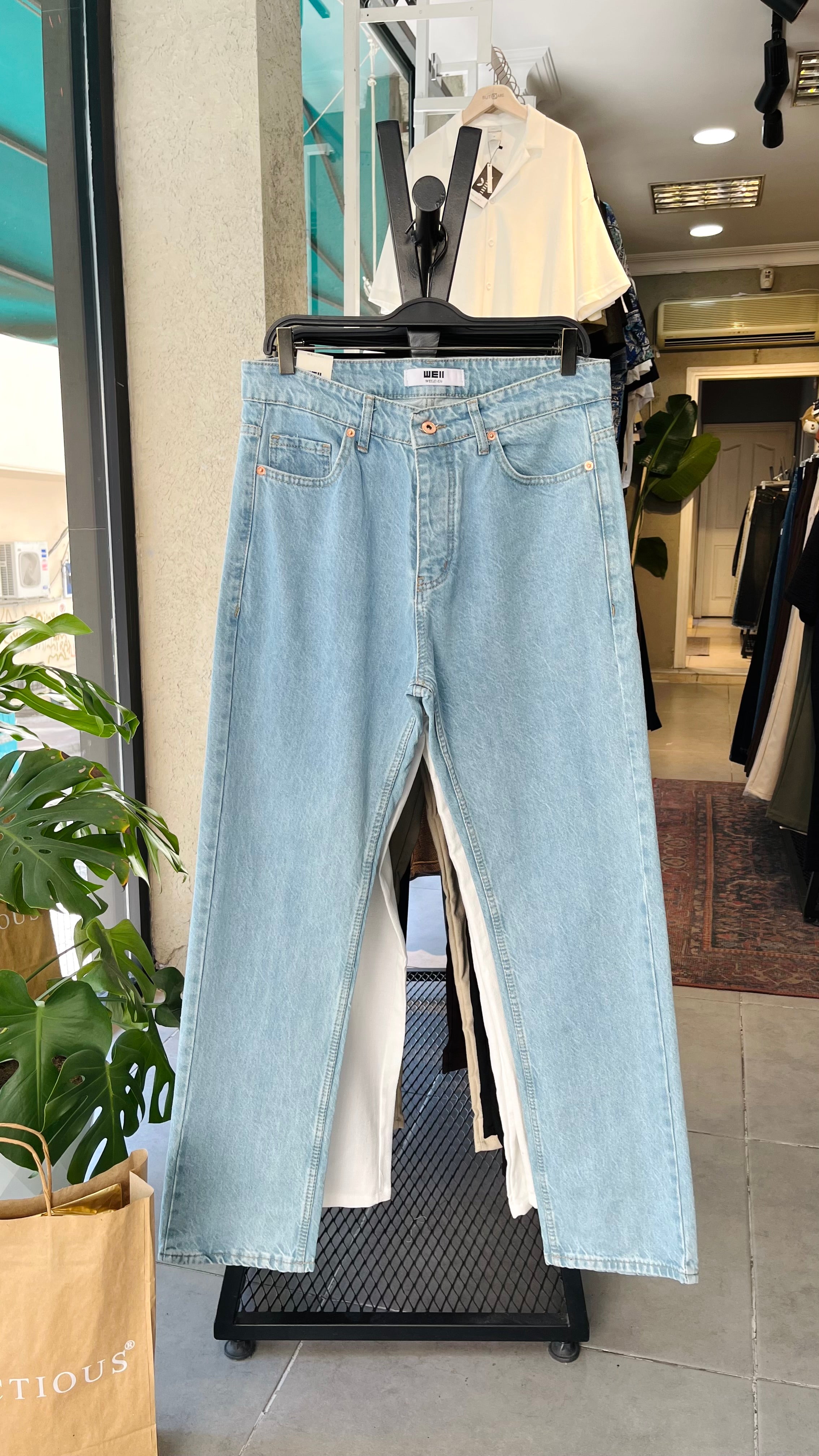Baggy Açık Mavi Jean 3309