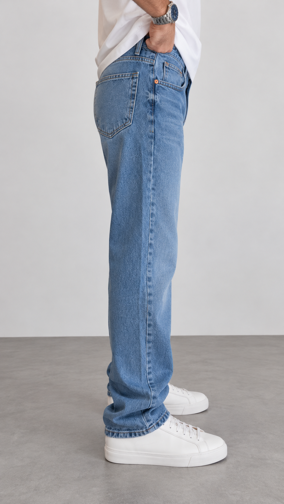 Baggy Mavi Jean 3349