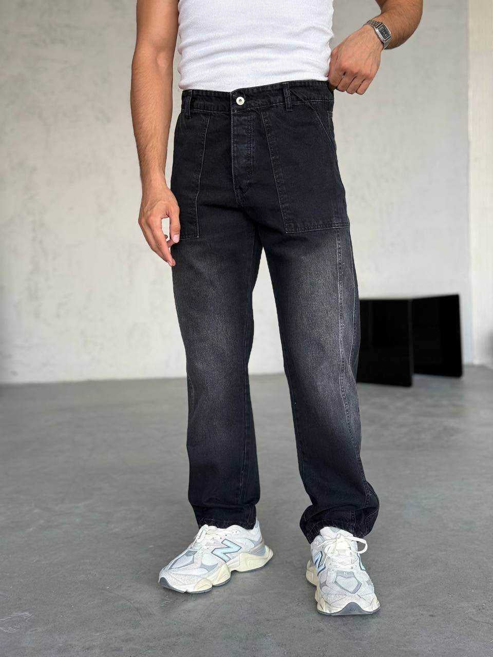 Skater Siyah Yıkamalı Jean 3312