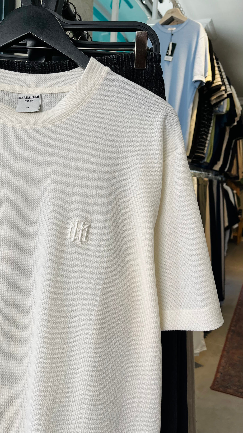 Oversize Beyaz Tshirt 9403