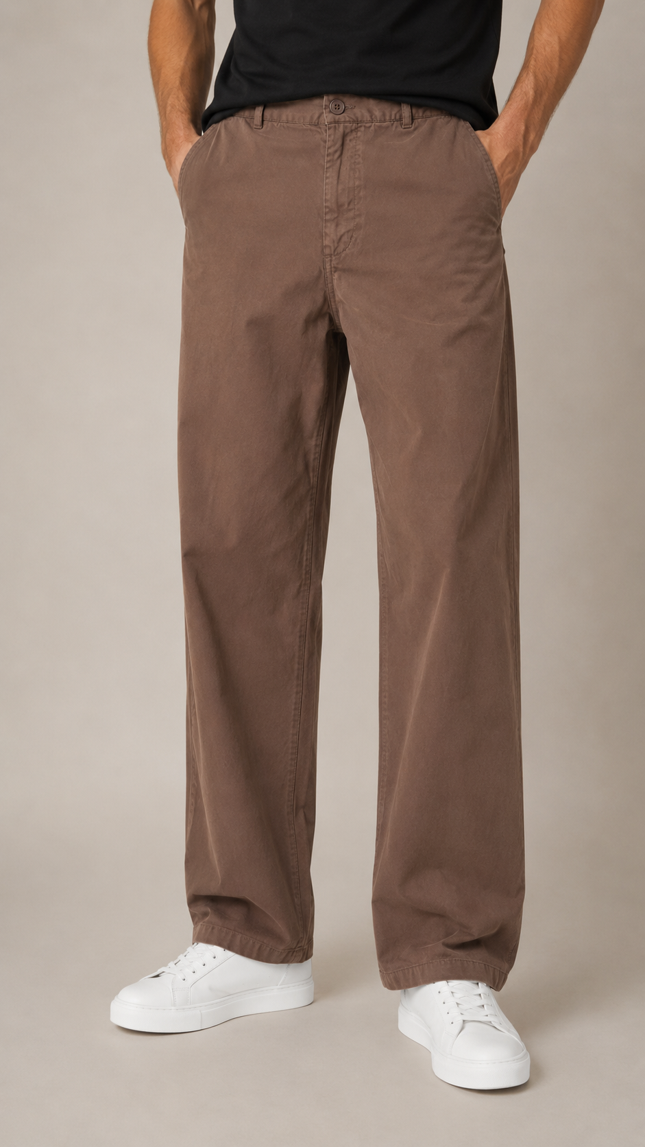 Baggy Kahverengi Pantolon 6195