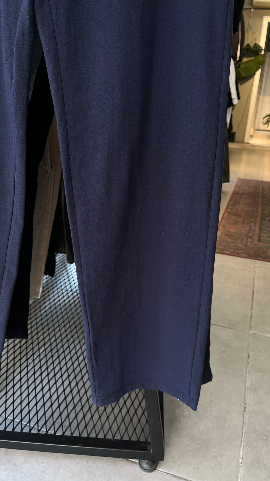 Baggy Lacivert Keten Pantolon 6185