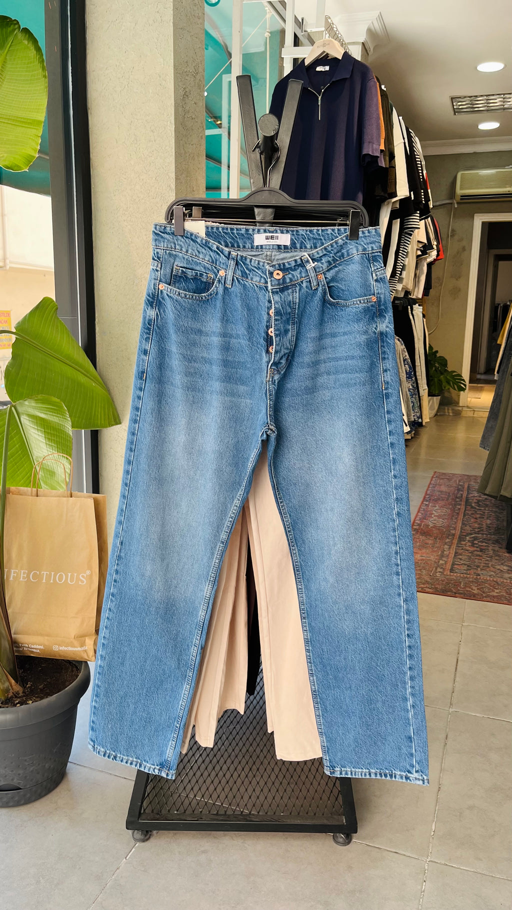 Baggy Mavi Jean 3301