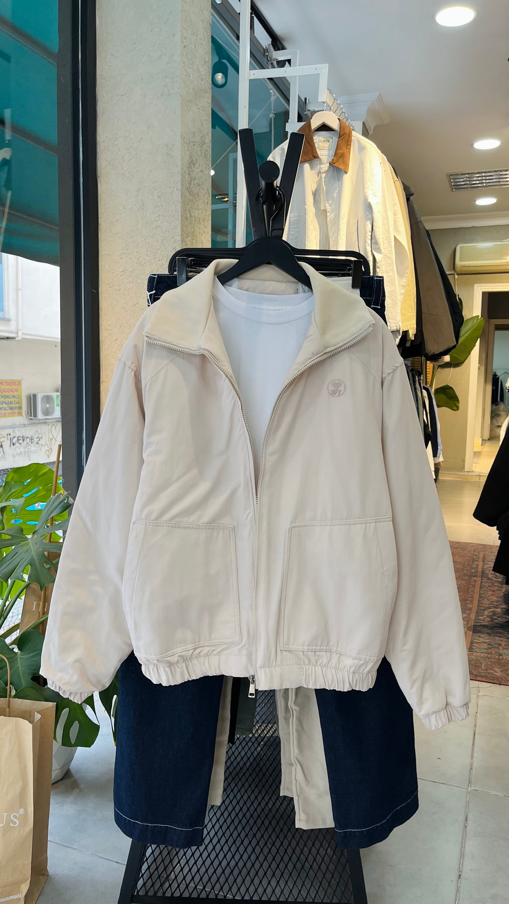 Oversize Bej Mont 2043