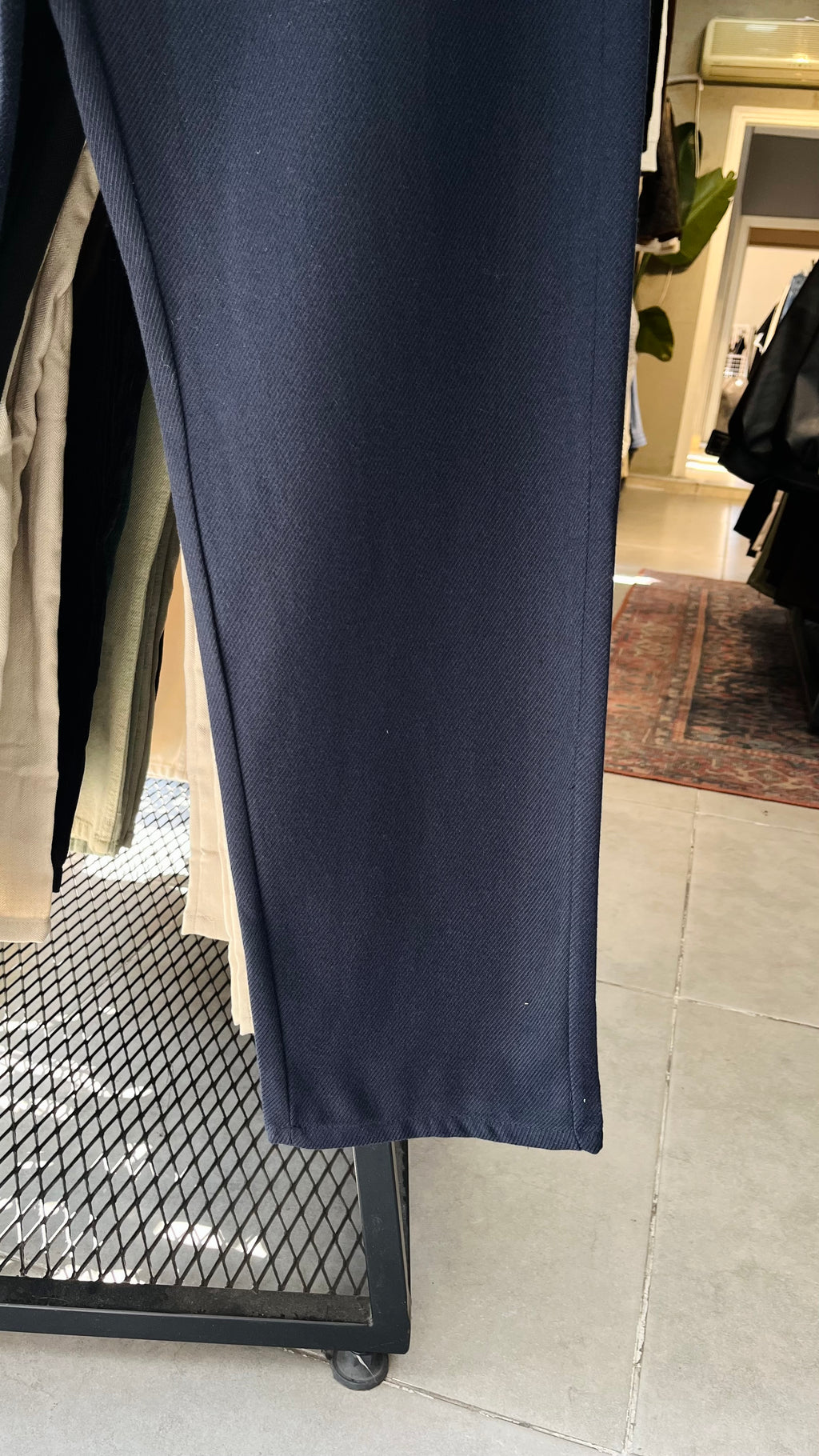 Baggy Lacivert Kalın Pantolon 6159