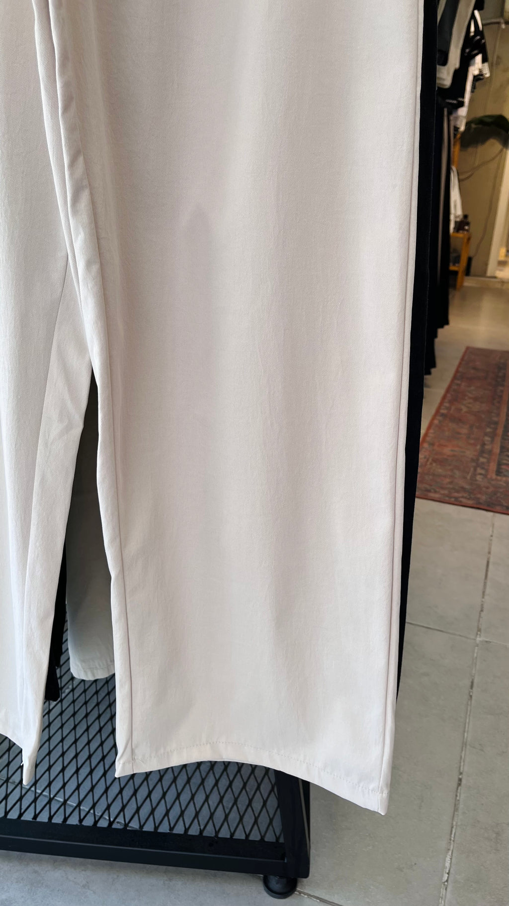 Baggy Ekstra Bol Bej Pantolon 6220