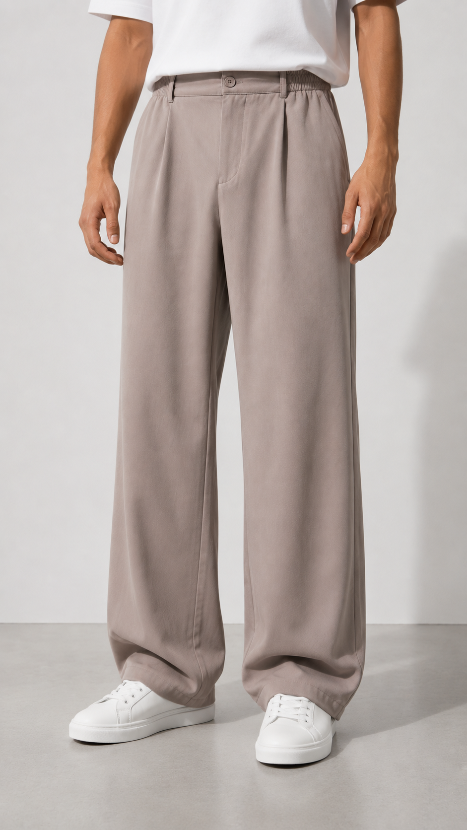 Baggy Ekstra Bol Vizon Rengi Pantolon 6218