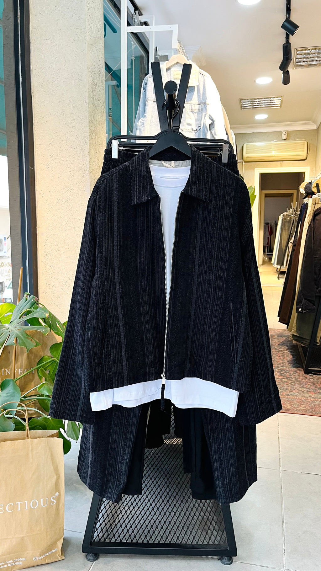 Mevsimlik Siyah Ceket Pantolon Takım 1001