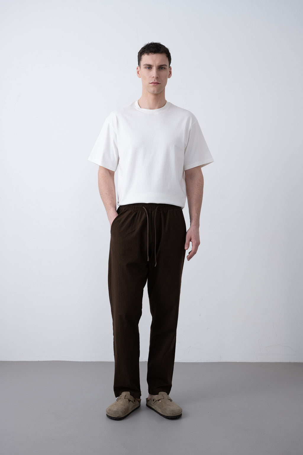 Baggy Kahverengi Pantolon 6201