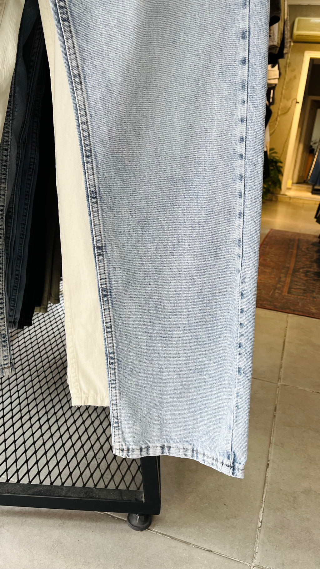 Baggy Açık Mavi Jean 3333