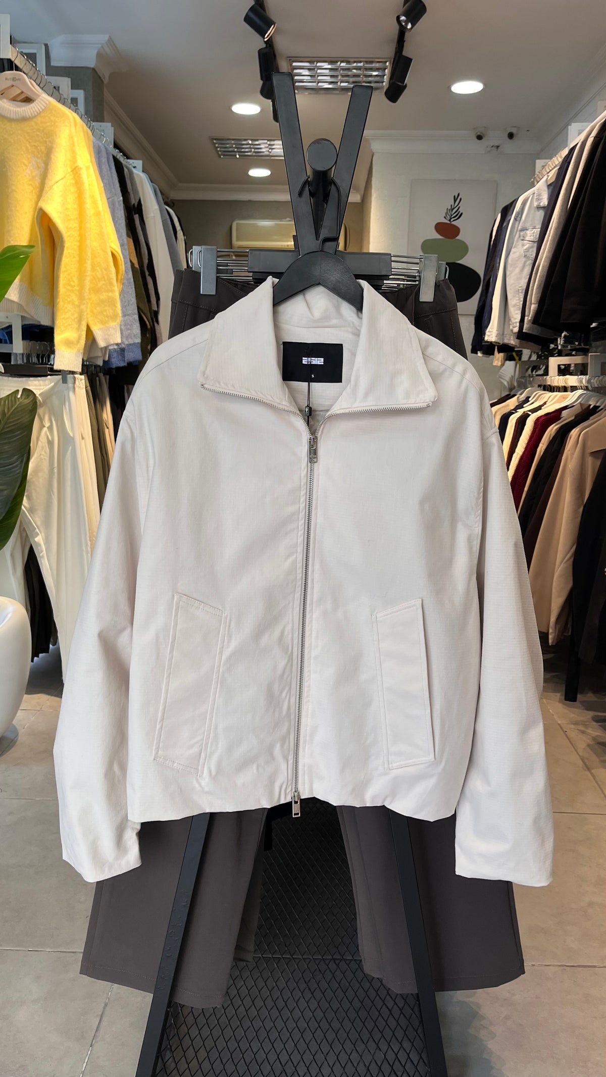 Oversize Dolgu Bej Ceket 2029