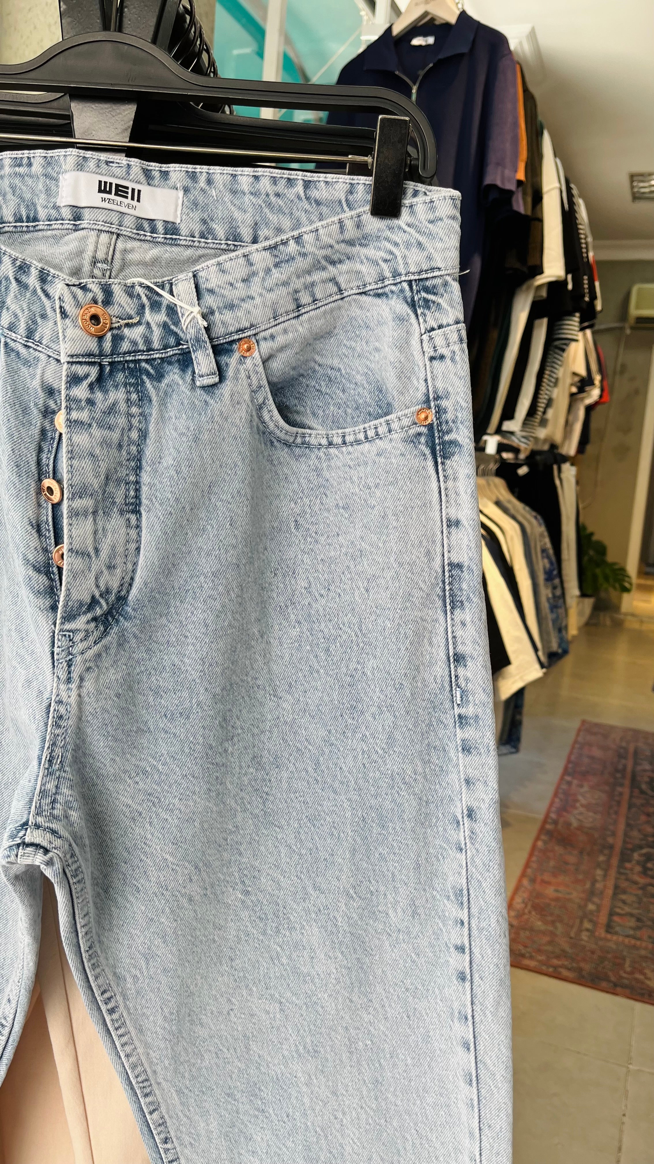 Baggy Buz Mavisi Jean 3302