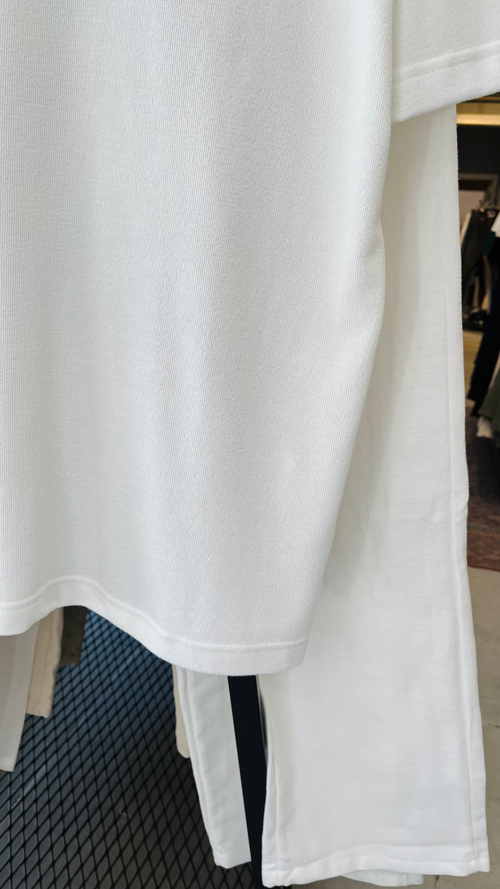 Oversize 90's Beyaz Tshirt – Beyaz 9341