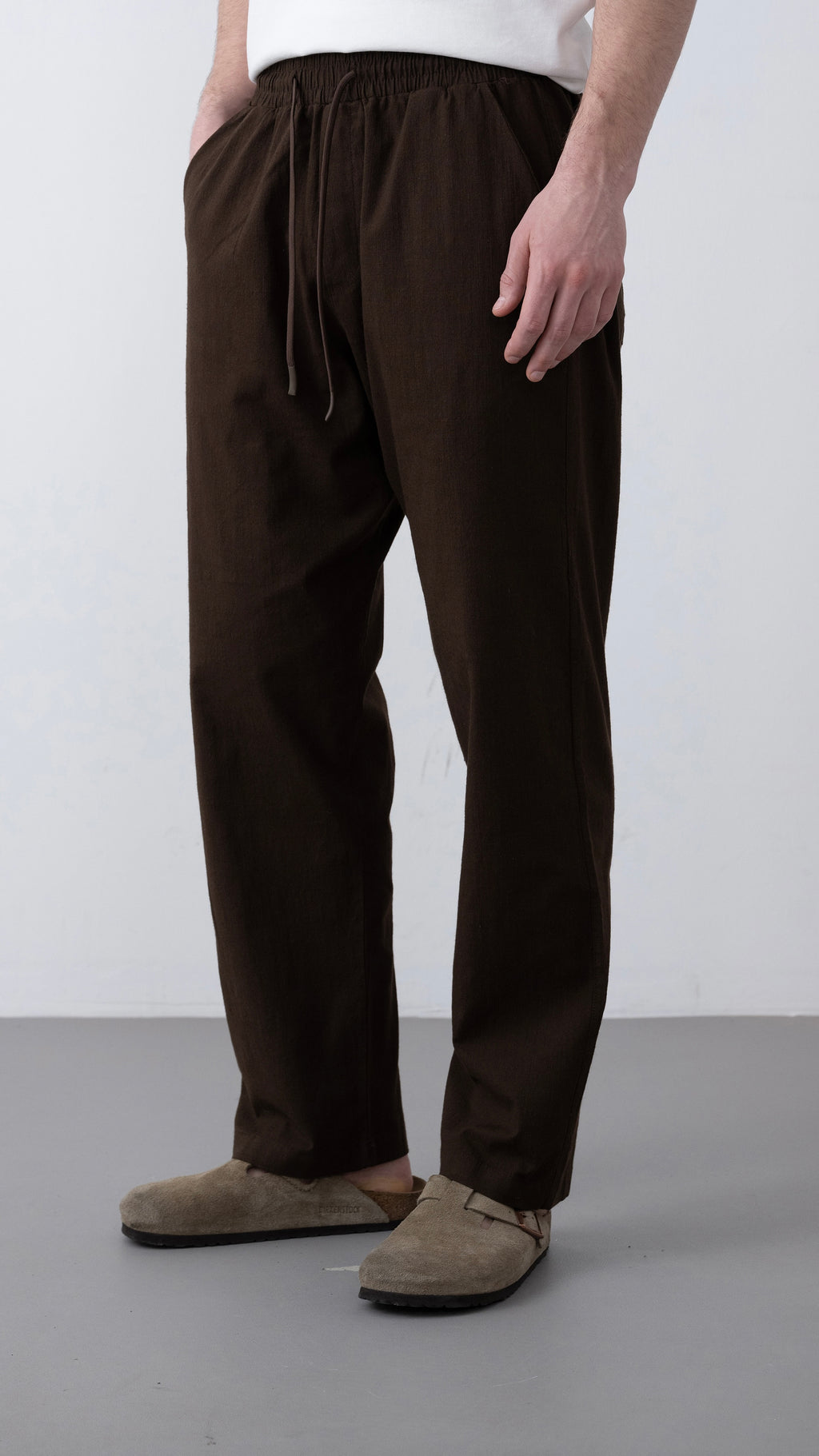 Baggy Kahverengi Pantolon 6201