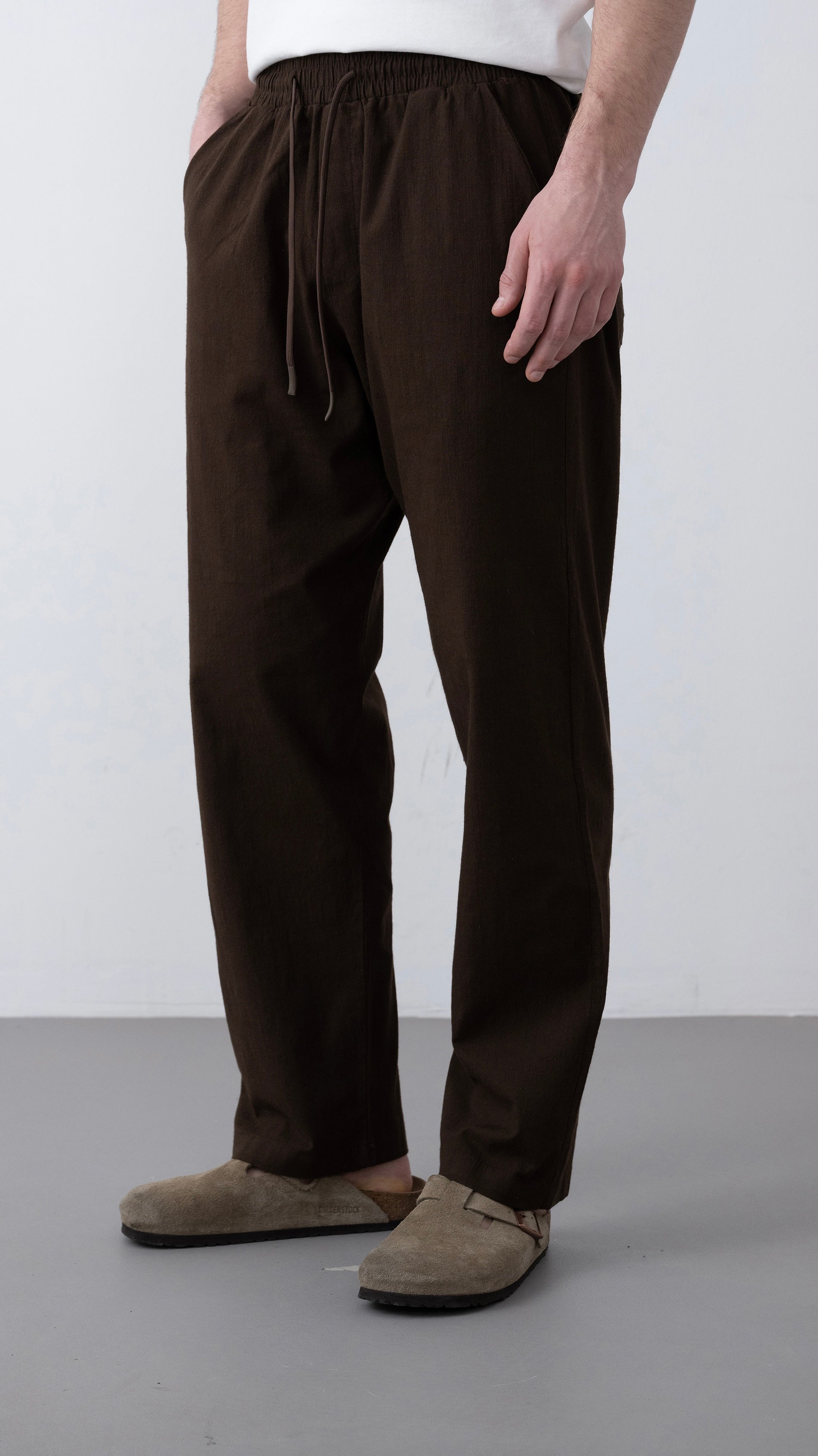 Baggy Kahverengi Pantolon 6201